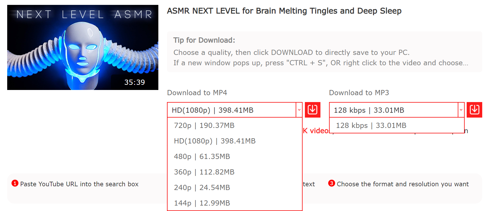 online youtube audio downloader for windows 10